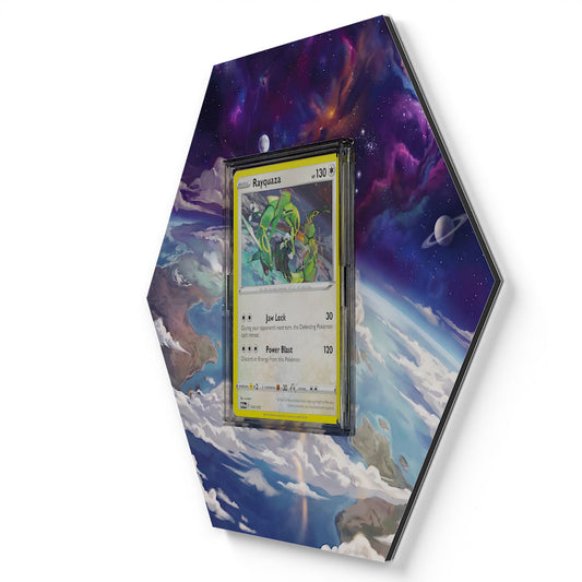 014/015 Rayquaza - Extended Artwork Pokemon Card Display