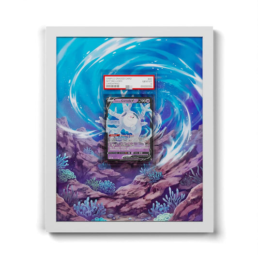 021/073 Cursola V - Extended Artwork Framed Pokemon Card Display