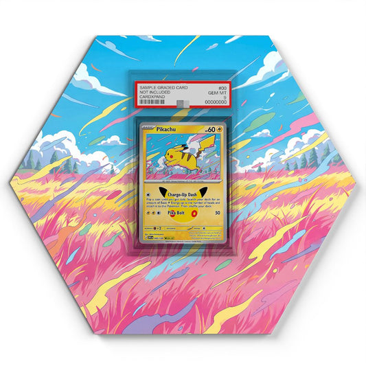 042/128 Pikachu - Extended Artwork Pokemon Card Display