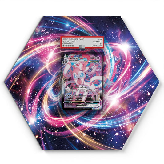 075/203 Sylveon VMAX - Extended Artwork Pokemon Card Display