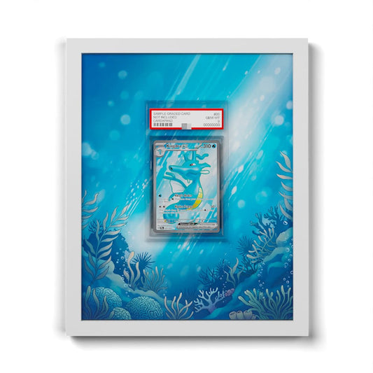 080 Kingdra EX - Extended Artwork Framed Pokemon Card Display