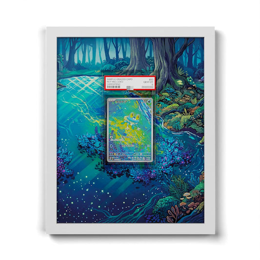 086/083 Froakie - Extended Artwork Framed Pokemon Card Display
