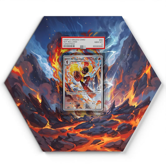 086/084 Armarouge - Extended Artwork Pokemon Card Display