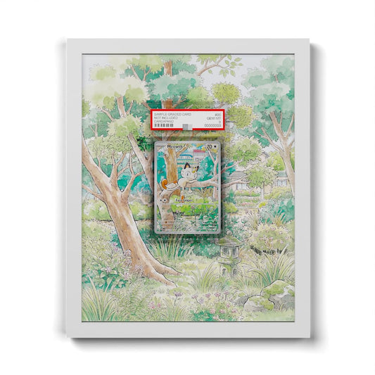 106 Meowth - Extended Artwork Framed Pokemon Card Display