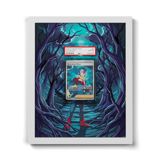 120 Grimsley's Move - Extended Artwork Framed Pokemon Card Display