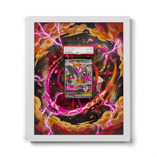 128 Mega Lopunny EX - Extended Artwork Framed Pokemon Card Display