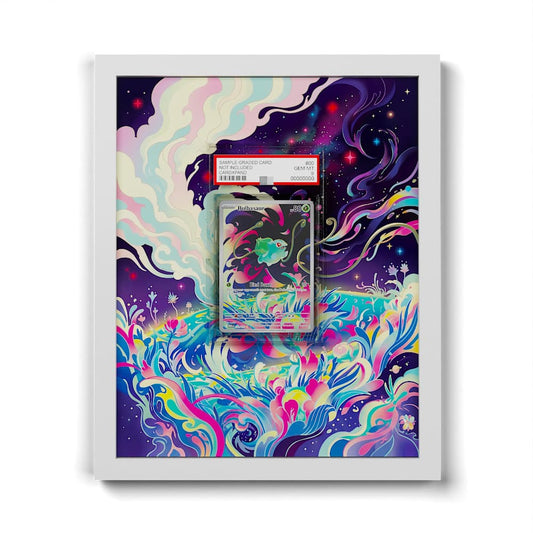 133 Bulbasaur - Extended Artwork Framed Pokemon Card Display