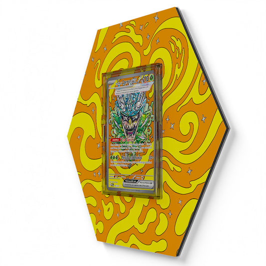 145/131 Teal Mask Ogerpon EX - Extended Artwork Pokemon Card Display