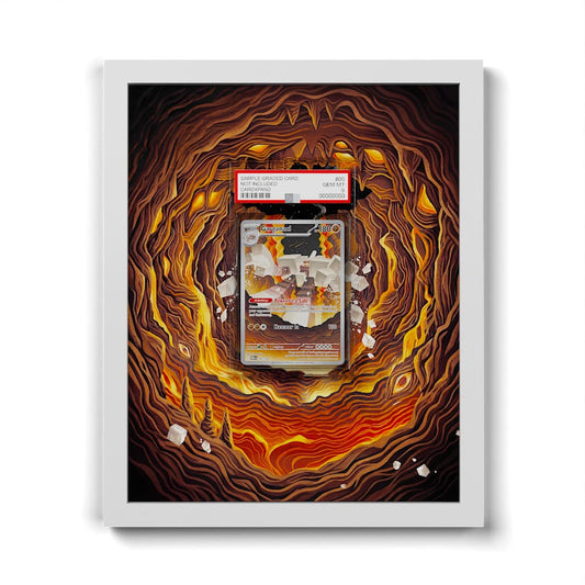 147 Garganacl - Extended Artwork Framed Pokemon Card Display