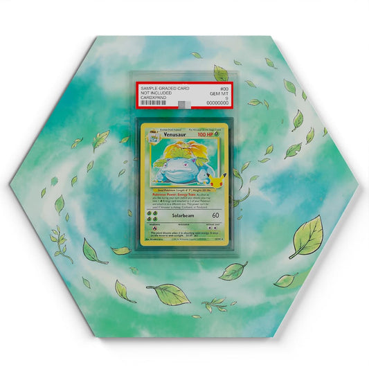 15/102 Venusaur - Extended Artwork Pokemon Card Display