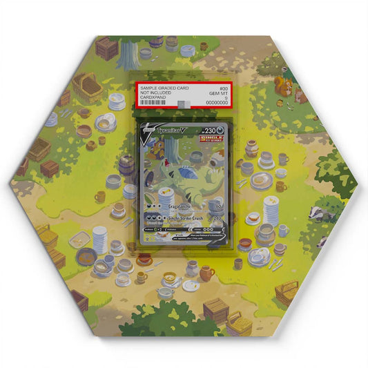 155/163 Tyranitar V - Extended Artwork Pokemon Card Display