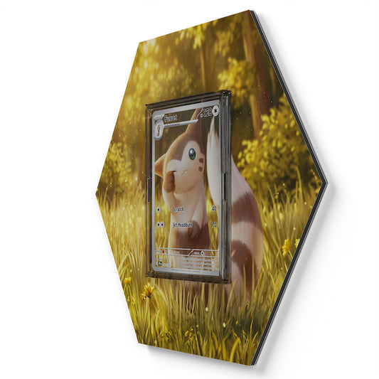 168/159 Furret - Extended Artwork Pokemon Card Display