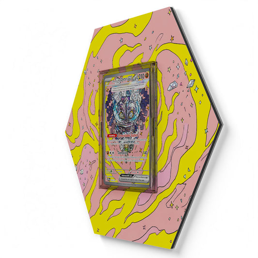 160/131 Cornerstone Mask Ogerpon EX - Extended Artwork Pokemon Card Display
