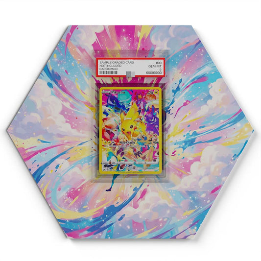 160/159 Pikachu - Extended Artwork Pokemon Card Display