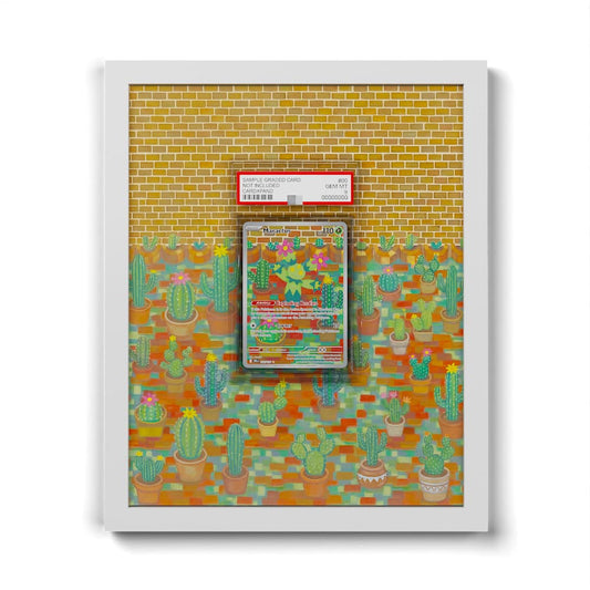 160 Maractus - Extended Artwork Framed Pokemon Card Display