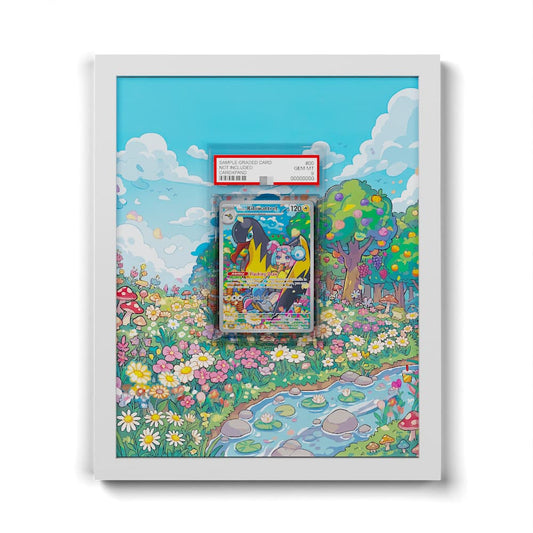 163 Iono's Kilowattrel - Extended Artwork Framed Pokemon Card Display