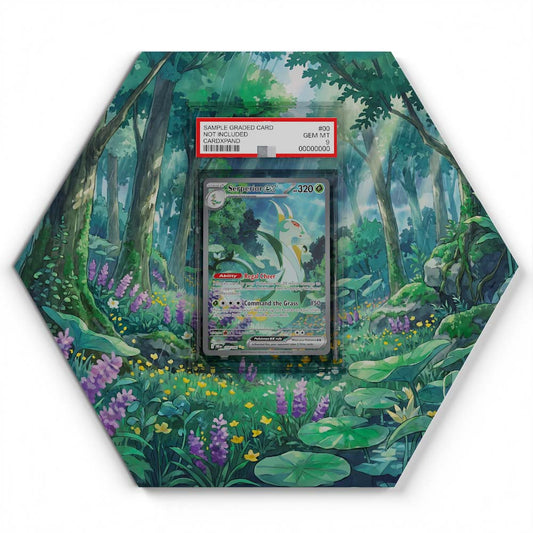 164/086 Serperior EX - Extended Artwork Pokemon Card Display