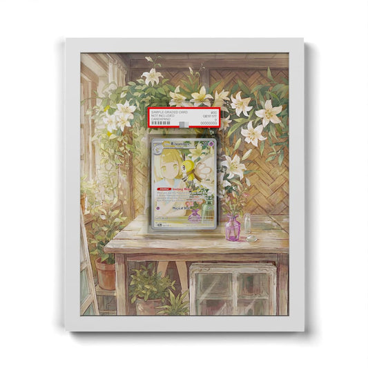 164 Lillie's Ribombee - Extended Artwork Framed Pokemon Card Display