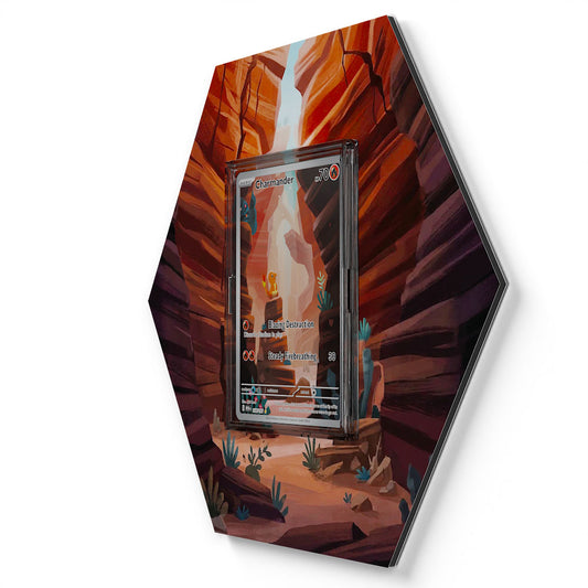 168/165 Charmander - Extended Artwork Pokemon Card Display