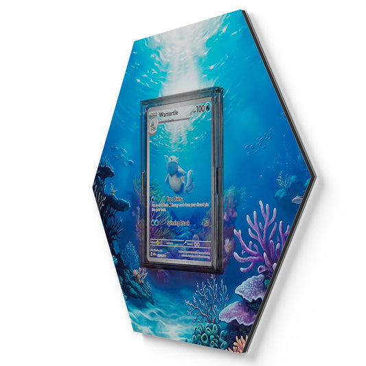171/165 Wartortle - Extended Artwork Pokemon Card Display
