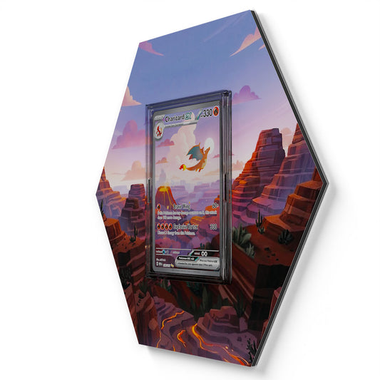 199/165 Charizard EX - Extended Artwork Pokemon Card Display