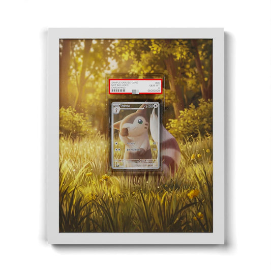 168 Furret - Extended Artwork Framed Pokemon Card Display