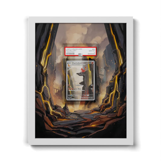 169 Charmeleon - Extended Artwork Framed Pokemon Card Display