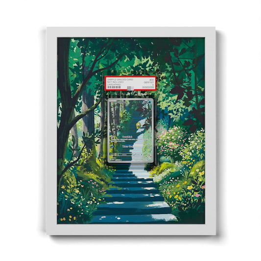 175 Psyduck - Extended Artwork Framed Pokemon Card Display