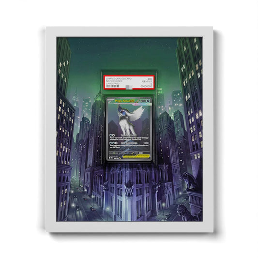 180 Mega Absol EX - Extended Artwork Framed Pokemon Card Display