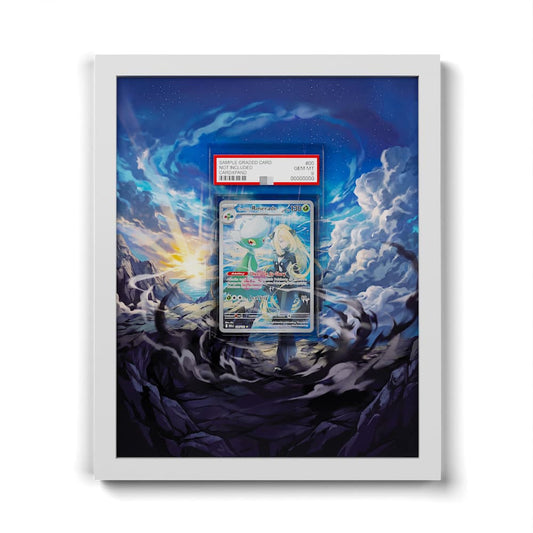 184/182 Cynthia's Roserade - Extended Artwork Framed Pokemon Card Display
