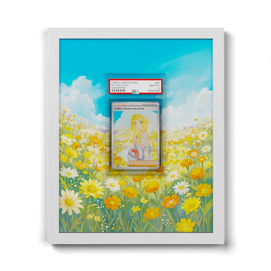 184 Lillie's Determination - Extended Artwork Framed Pokemon Card Display