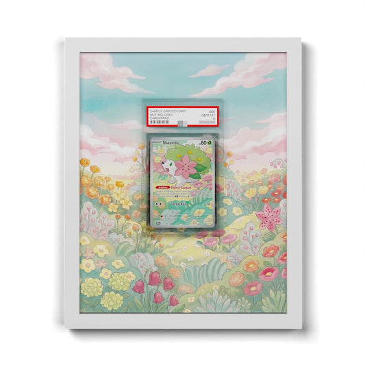 185 Shaymin - Extended Artwork Framed Pokemon Card Display