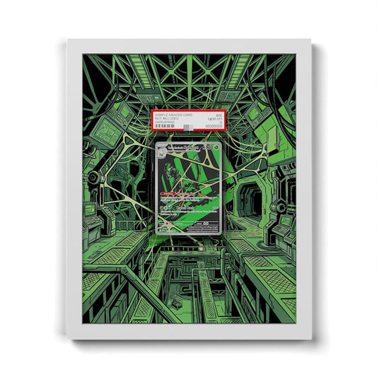 187 Team Rocket's Spidops - Extended Artwork Framed Pokemon Card Display