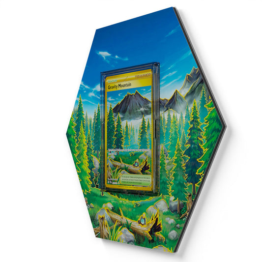 250/191 Gravity Mountain - Extended Artwork Pokemon Card Display
