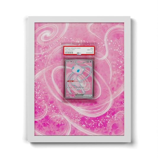 193/165 Mew - Extended Artwork Framed Pokemon Card Display