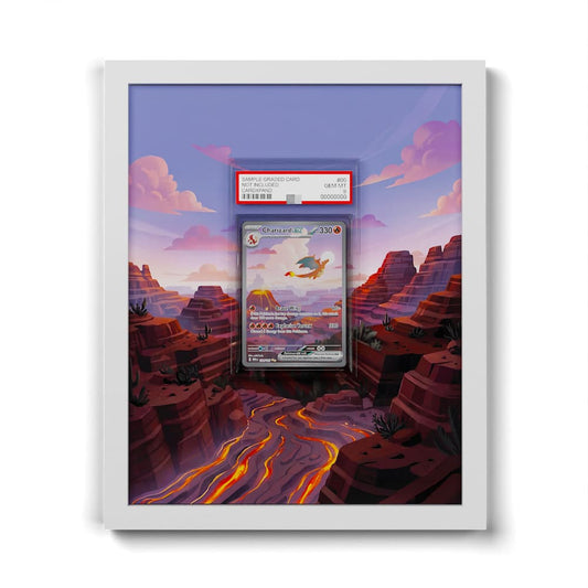 199 Charizard EX - Extended Artwork Framed Pokemon Card Display