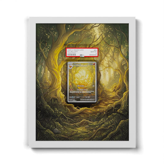 199 Ninetales - Extended Artwork Framed Pokemon Card Display