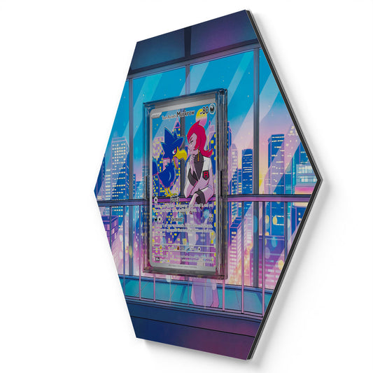 200/182 Team Rocket's Murkrow - Extended Artwork Pokemon Card Display
