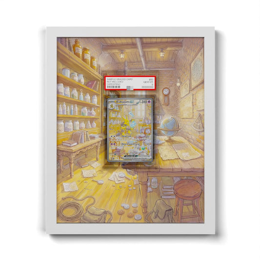 201 Alakazam EX - Extended Artwork Framed Pokemon Card Display