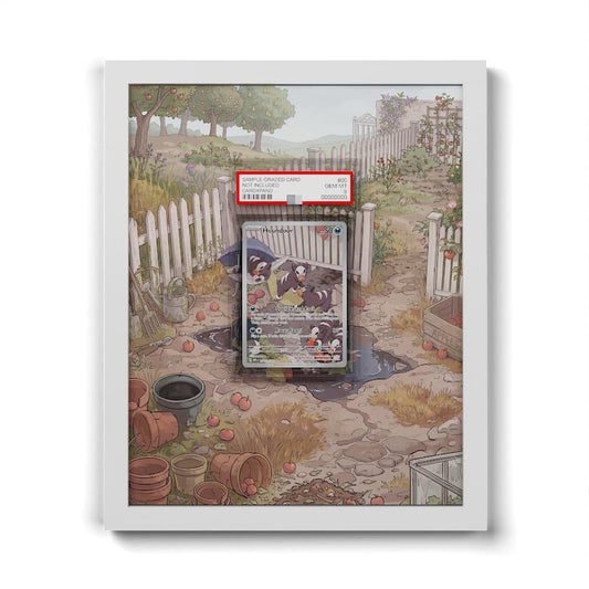 204 Houndour - Extended Artwork Framed Pokemon Card Display