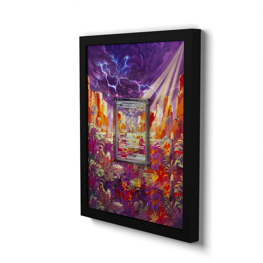 208 Raging Bolt EX - Extended Artwork Framed Pokemon Card Display