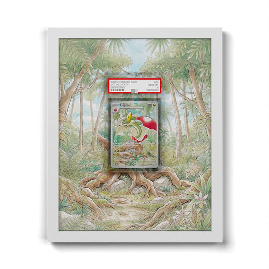 210 Flapple - Extended Artwork Framed Pokemon Card Display