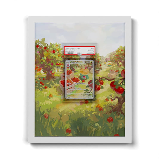 211 Appletun - Extended Artwork Framed Pokemon Card Display