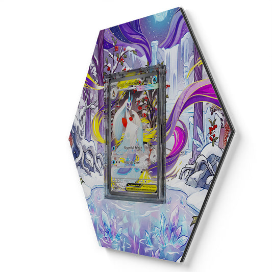 275/217 Mega Froslass EX - Extended Artwork Pokemon Card Display