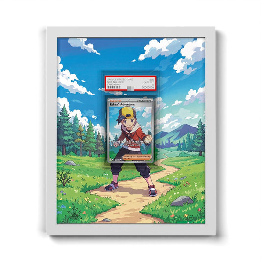 221/182 Ethan’s Adventure - Extended Artwork Pokemon Card Frame