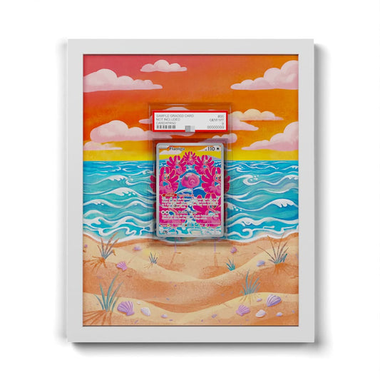 227 Flamigo - Extended Artwork Framed Pokemon Card Display