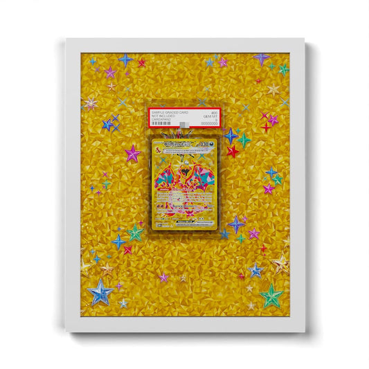 228/197 Charizard - Extended Artwork Framed Pokemon Card Display