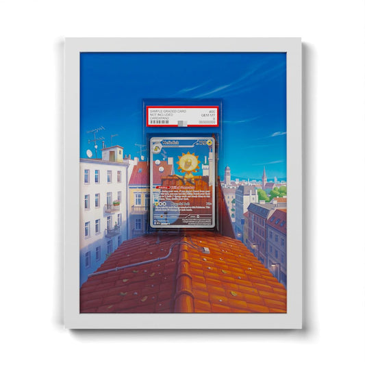 229 Heliolisk - Extended Artwork Framed Pokemon Card Display