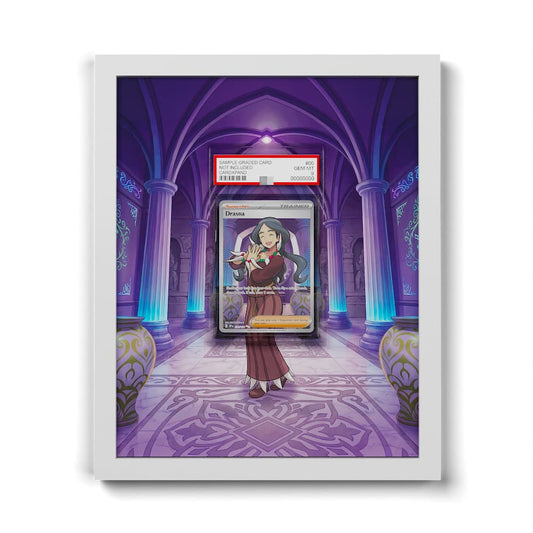 231 Drasna - Extended Artwork Framed Pokemon Card Display