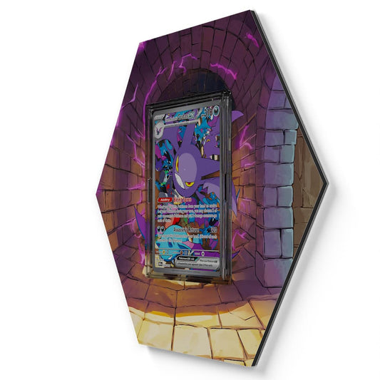 234/182 Team Rocket's Crobat EX - Extended Artwork Pokemon Card Display